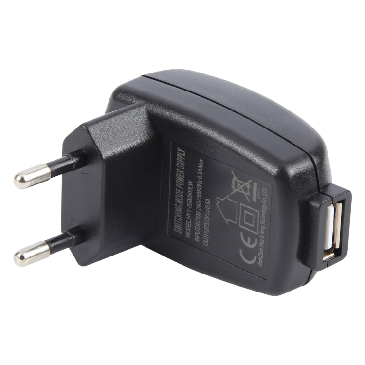 Adaptateur secteur port USB 5V 1A HYT-0500500EW, 5V 1A, prise EU