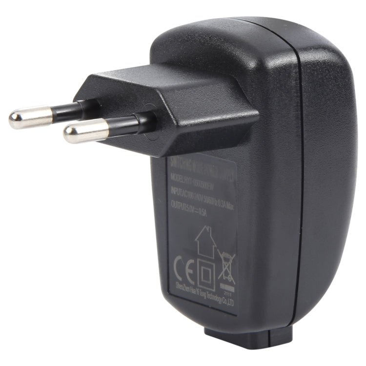 HYT-0500500EW 5V 1A USB Port Power Adapter, 5V 1A, EU Plug