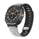 Bracelet de montre en silicone magnétique, pour Samsung Galaxy Watch Ultra 47mm / Ultra 2025