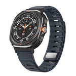 Bracelet de montre en silicone magnétique, pour Samsung Galaxy Watch Ultra 47mm / Ultra 2025