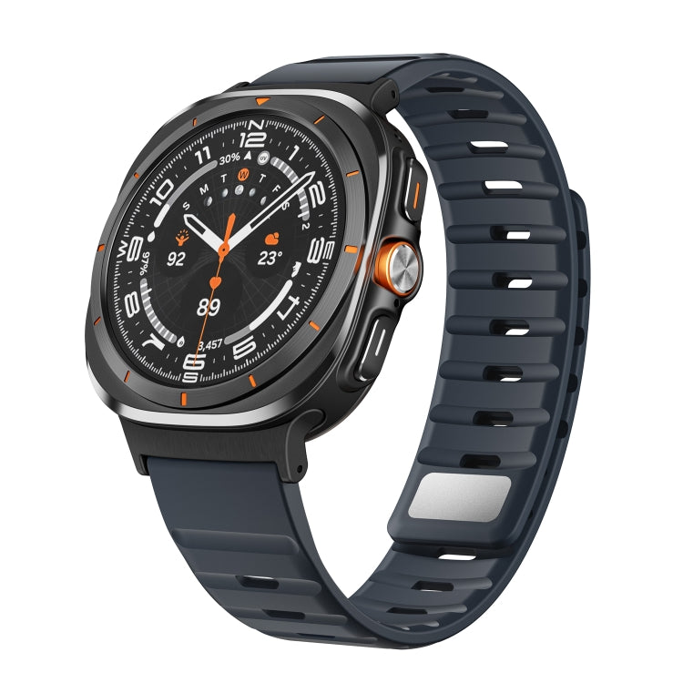 Bracelet de montre en silicone magnétique, pour Samsung Galaxy Watch Ultra 47mm / Ultra 2025