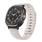 Bracelet de montre en silicone magnétique, pour Samsung Galaxy Watch Ultra 47mm / Ultra 2025