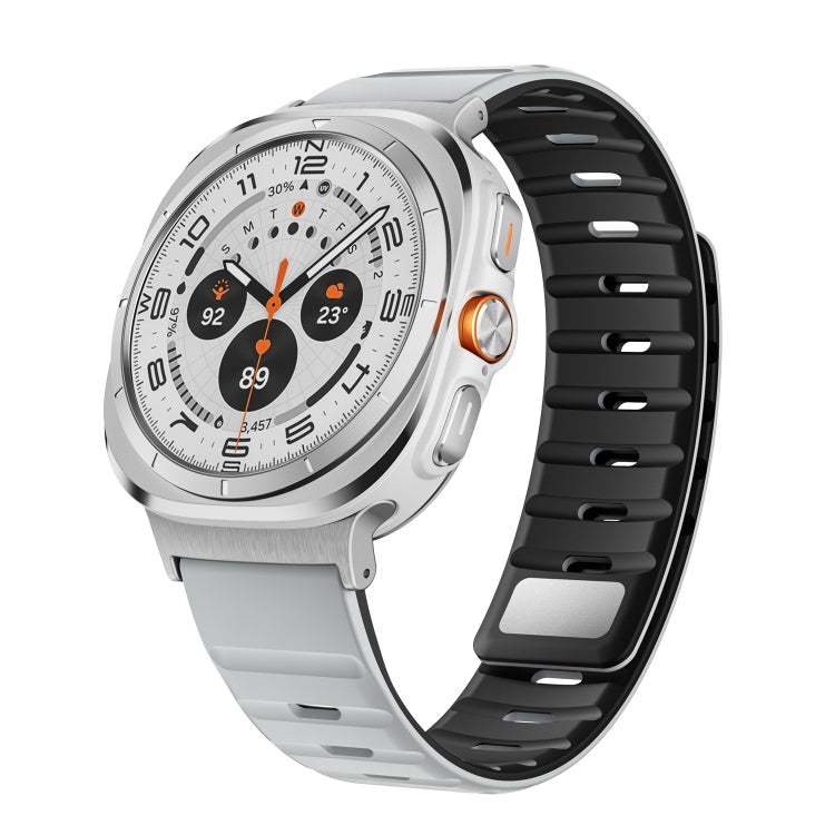 Bracelet de montre en silicone magnétique, pour Samsung Galaxy Watch Ultra 47mm / Ultra 2025