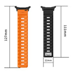 Bracelet de montre en silicone magnétique, pour Samsung Galaxy Watch Ultra 47mm / Ultra 2025