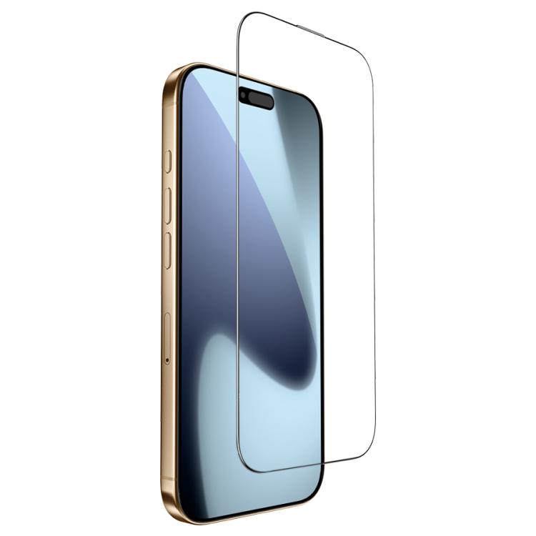 Film en verre trempé JOYROOM série Knight 2.5D Full Screen HD, pour iPhone 17 Pro Max, pour iPhone 17 Pro, pour iPhone 17, pour iPhone Air, pour iPhone 15 Pro Max, pour iPhone 15 Pro