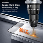 Film en verre trempé JOYROOM série Knight 2.5D Full Screen HD, pour iPhone 17 Pro Max, pour iPhone 17 Pro, pour iPhone 17, pour iPhone Air, pour iPhone 15 Pro Max, pour iPhone 15 Pro