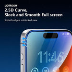 Film en verre trempé JOYROOM série Knight 2.5D Full Screen HD, pour iPhone 17 Pro Max, pour iPhone 17 Pro, pour iPhone 17, pour iPhone Air, pour iPhone 15 Pro Max, pour iPhone 15 Pro