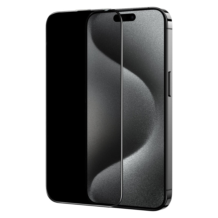 Film trempé de confidentialité plein écran 2,5D JOYROOM Knight Series, pour iPhone 17 Pro Max, pour iPhone 17 Pro, pour iPhone 17, pour iPhone Air, pour iPhone 15 Pro Max, pour iPhone 15 Pro, pour iPhone 15 Plus, pour iPhone 15