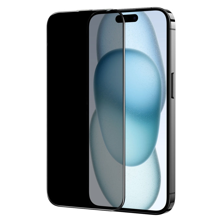 Film trempé de confidentialité plein écran 2,5D JOYROOM Knight Series, pour iPhone 17 Pro Max, pour iPhone 17 Pro, pour iPhone 17, pour iPhone Air, pour iPhone 15 Pro Max, pour iPhone 15 Pro, pour iPhone 15 Plus, pour iPhone 15