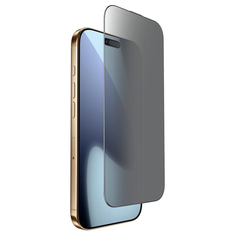 Film trempé de confidentialité plein écran 2,5D JOYROOM Knight Series, pour iPhone 17 Pro Max, pour iPhone 17 Pro, pour iPhone 17, pour iPhone Air, pour iPhone 15 Pro Max, pour iPhone 15 Pro, pour iPhone 15 Plus, pour iPhone 15