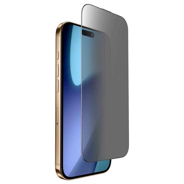 Film trempé de confidentialité plein écran 2,5D JOYROOM Knight Series, pour iPhone 17 Pro Max, pour iPhone 17 Pro, pour iPhone 17, pour iPhone Air, pour iPhone 15 Pro Max, pour iPhone 15 Pro, pour iPhone 15 Plus, pour iPhone 15