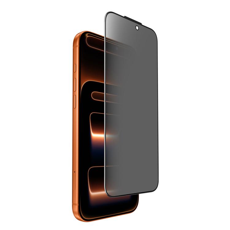 Film trempé de confidentialité plein écran 2,5D JOYROOM Knight Series, pour iPhone 17 Pro Max, pour iPhone 17 Pro, pour iPhone 17, pour iPhone Air, pour iPhone 15 Pro Max, pour iPhone 15 Pro, pour iPhone 15 Plus, pour iPhone 15