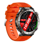 HT30 1.7 inch IP68 Waterproof Silicone Band Smart Watch, Support Flashlight / Banknote Detector Light / Compass