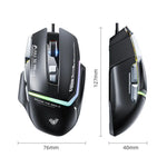 Souris de Jeu Filaire RGB AULA S12 Pro 12800DPI