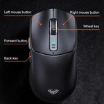 Souris de Jeu Sans Fil AULA SC580 10000DPI Filaire/2.4G/Bluetooth Trois Modes