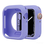 Étui de montre demi-couverture en silicone Candy, pour Apple Watch Series 41 mm