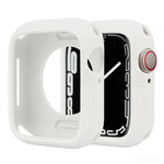 Étui de montre demi-couverture en silicone Candy, pour Apple Watch Series 41 mm