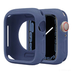 Étui de montre demi-couverture en silicone Candy, pour Apple Watch Series 41 mm