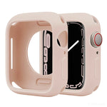 Étui de montre demi-couverture en silicone Candy, pour Apple Watch Series 41 mm