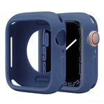 Étui de montre demi-couverture en silicone Candy, pour Apple Watch Series 41 mm