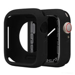 Étui de montre demi-couverture en silicone Candy, pour Apple Watch Series 41 mm