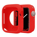 Étui de montre demi-couverture en silicone Candy, pour Apple Watch Series 41 mm