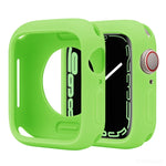 Étui de montre demi-couverture en silicone Candy, pour Apple Watch Series 41 mm