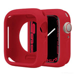 Étui de montre demi-couverture en silicone Candy, pour Apple Watch Series 41 mm