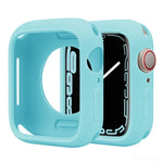 Étui de montre demi-couverture en silicone Candy, pour Apple Watch Series 41 mm