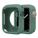 Étui de montre demi-couverture en silicone Candy, pour Apple Watch Series 41 mm