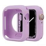 Étui de montre demi-couverture en silicone Candy, pour Apple Watch Series 41 mm