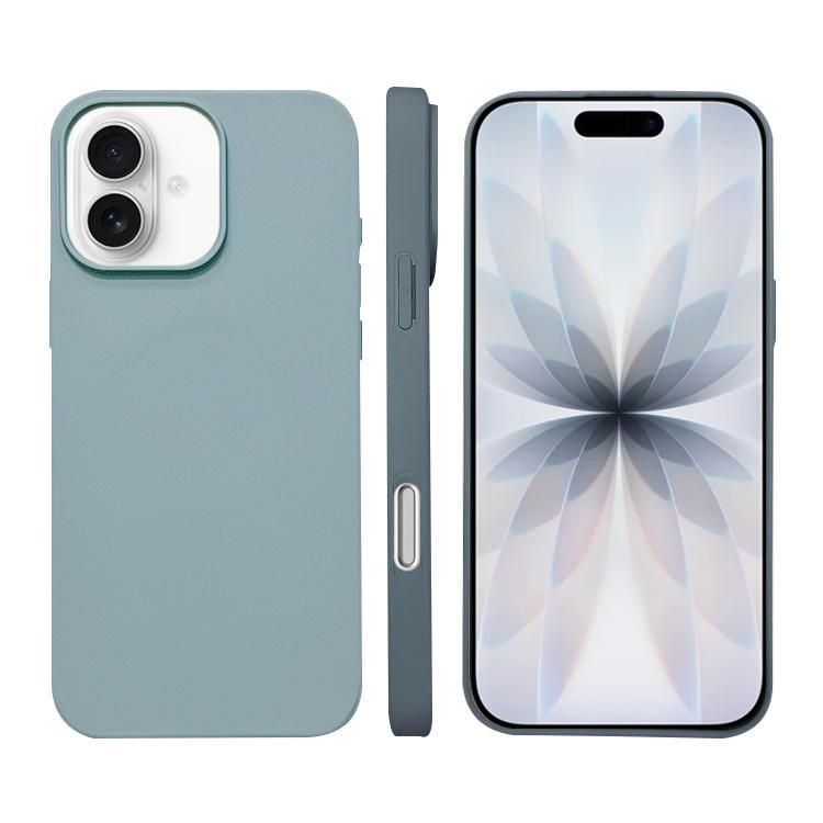 Coque MagSafe en silicone liquide, Pour iPhone 16 Pro Max, Pour iPhone 16 Pro, Pour iPhone 16 Plus, Pour iPhone 16