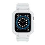 Boîtier de montre Armor TPU avec bracelet intégré, pour Apple Watch Series 10/11 46 mm et 42 mm.