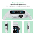 Boîtier de montre Armor TPU avec bracelet intégré, pour Apple Watch Series 10/11 46 mm et 42 mm.