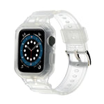 Boîtier de montre Armor TPU avec bracelet intégré, pour Apple Watch Series 10/11 46 mm et 42 mm.
