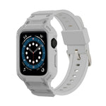 Boîtier de montre Armor TPU avec bracelet intégré, pour Apple Watch Series 10/11 46 mm et 42 mm.