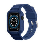 Boîtier de montre Armor TPU avec bracelet intégré, pour Apple Watch Series 10/11 46 mm et 42 mm.
