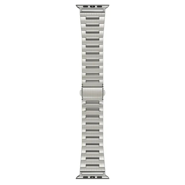Bracelet de montre en alliage de titane, compatible avec Apple Watch 46 mm / 49 mm / 45 mm / 44 mm et Apple Watch 42 mm / 41 mm / 40 mm / 38 mm.