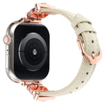Bracelet de montre en cuir véritable à motif tête de léopard, compatible avec Apple Watch 46 mm / 49 mm / 45 mm / 44 mm et Apple Watch 42 mm / 41 mm / 40 mm / 38 mm.