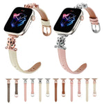 Bracelet de montre en cuir véritable à motif tête de léopard, compatible avec Apple Watch 46 mm / 49 mm / 45 mm / 44 mm et Apple Watch 42 mm / 41 mm / 40 mm / 38 mm.