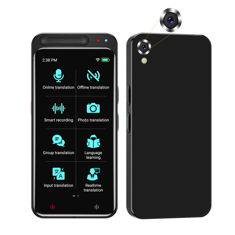 VORMOR Z6 5.0 inch HD Touch Screen Smart AI Translator 139 Languages with Offline Translation / Photo Translation