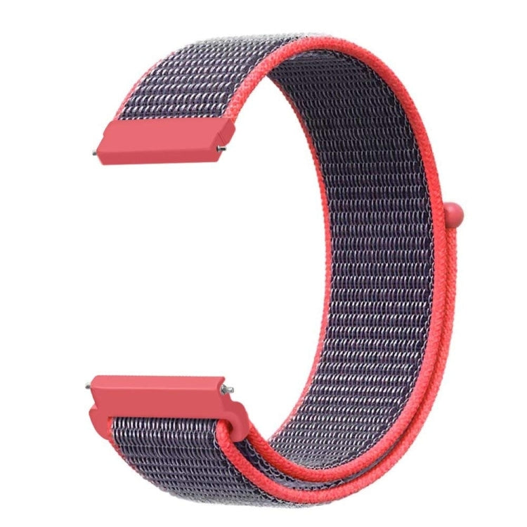 Bracelet simple tressé en nylon, pour Samsung Galaxy Watch 46mm