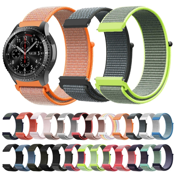 Bracelet simple tressé en nylon, pour Samsung Galaxy Watch 46mm