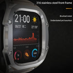 Bracelet de montre RedPepper Armor en métal avec bracelet en silicone intégré, pour Apple Watch Ultra 3/2/1 49 mm