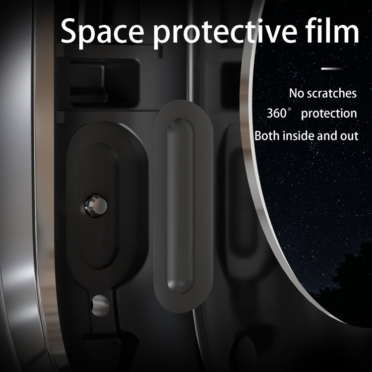 Bracelet de montre RedPepper Armor en métal avec bracelet en silicone intégré, pour Apple Watch Ultra 3/2/1 49 mm