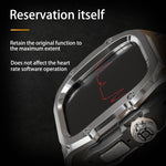 Bracelet de montre RedPepper Armor en métal avec bracelet en silicone intégré, pour Apple Watch Ultra 3/2/1 49 mm