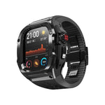 Bracelet de montre RedPepper Armor en métal avec bracelet en silicone intégré, pour Apple Watch Ultra 3/2/1 49 mm