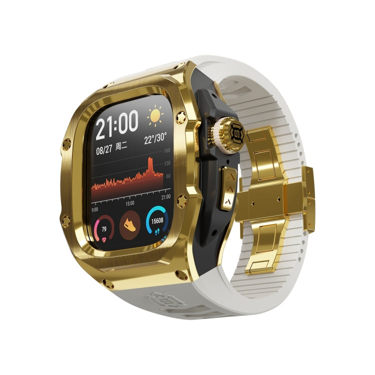 Bracelet de montre RedPepper Armor en métal avec bracelet en silicone intégré, pour Apple Watch Ultra 3/2/1 49 mm