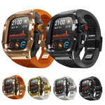 Bracelet de montre RedPepper Armor en métal avec bracelet en silicone intégré, pour Apple Watch Ultra 3/2/1 49 mm