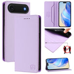 Coque de téléphone en cuir RFID RC01 à double pli magnétique, pour iPhone 17e / 16e, pour iPhone 17 Pro Max, pour iPhone 17 Pro, pour iPhone 17, pour iPhone Air, pour iPhone 16 Pro Max
